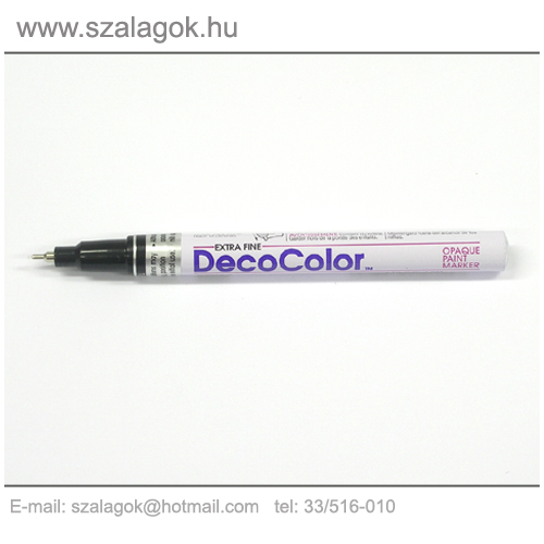 Deco Color lakkfilc 1mm FEKETE