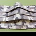 Mosható, mintás, textil szájmaszk terepszínű